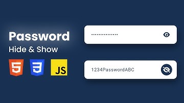 Show & Hide Password Using Vanilla JavaScript | @DeveloperHub1  #developerhub