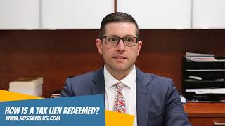 How is a tax lien redeemed after the tax sale?