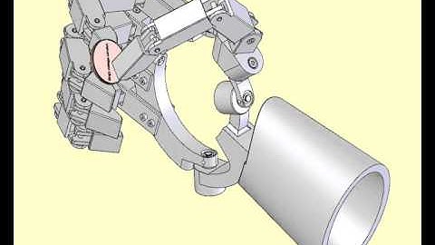 Five fingered Metamorphic Robot Hand