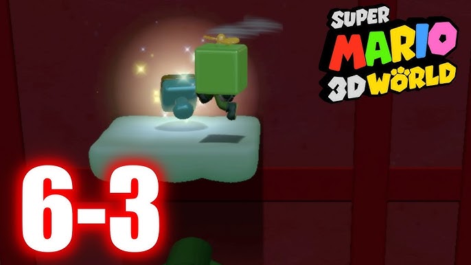 Super Mario - 3D World Keretezett Poszter az