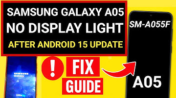 Fix Your Samsung A05 BLACK SCREEN Problem After Update