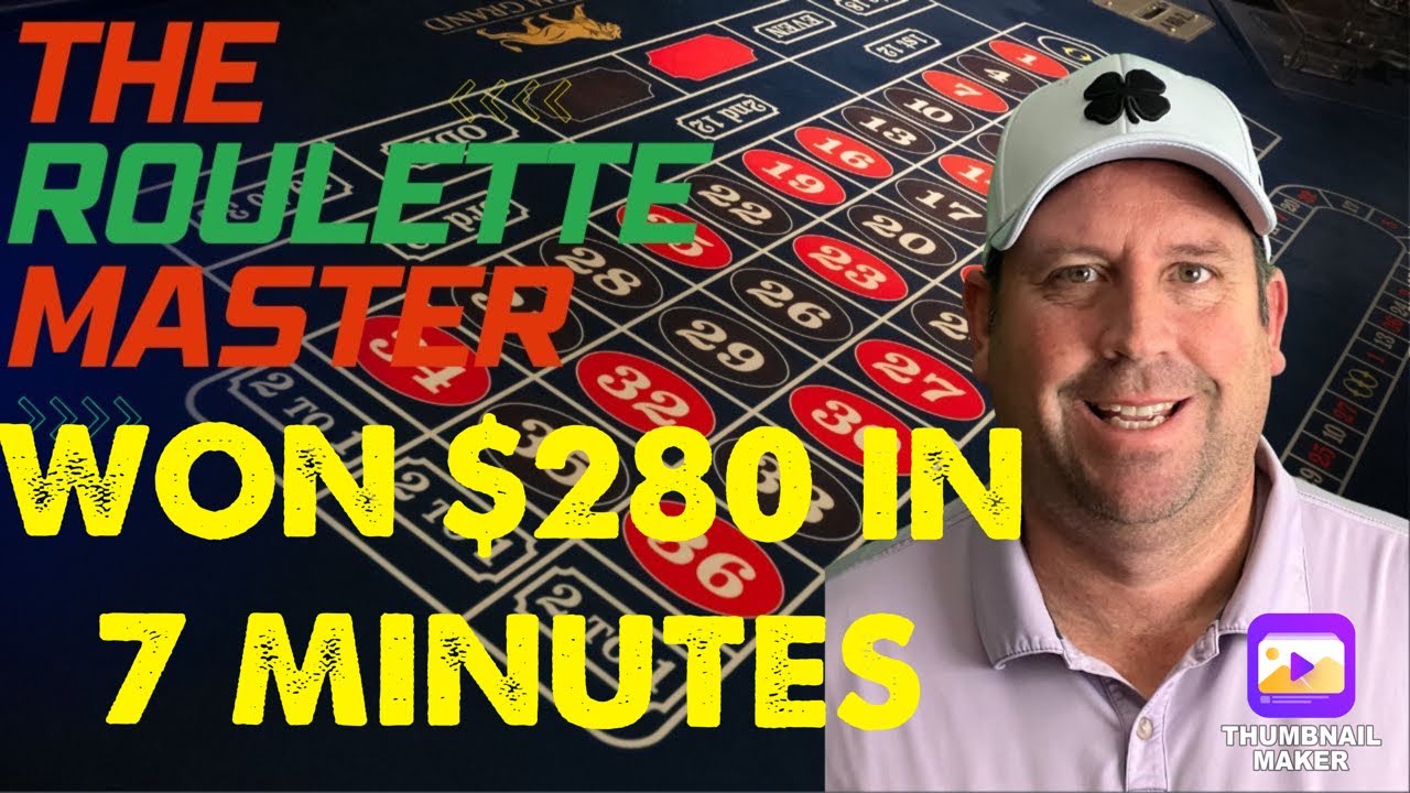 Winnign Roulette Won $280 In 7 Minutes Playing With This Winning Roulette Strategy - YouTube
