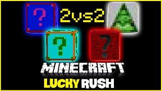 2vs2 OP SHADE PLURAL ILLUMINATI DIOROS | Minecraft LUCKY RUSH | baastiZockt Deutsch