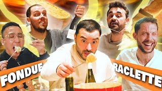 Raclette VS Fondue : le match Légendaire !