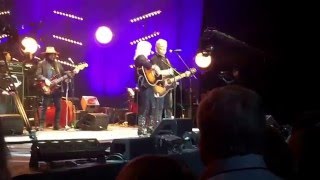 Video thumbnail of ""The Pilgram" performed by Kris Kristofferson and Emmylou Harris."