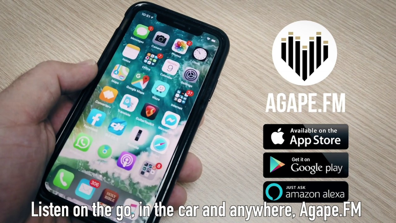 Try our new Agape Radio app! YouTube
