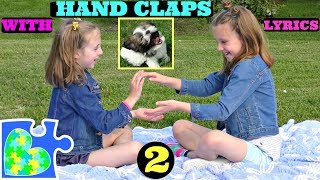 RHYMES and HAND CLAPS with OUR CUTE NEW PUPPY!!! || Concentration || Just Like a Cinnamon Tree
