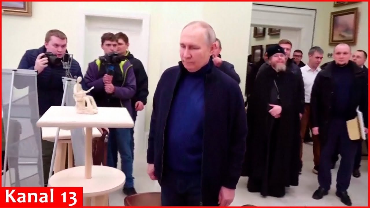 Putin visits Crimean art school on ninth anniversary of annexation from Ukraine