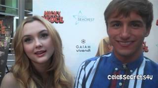 Lucas Cruikshank & Victory Van Tuyl Interview - Nicky Deuce Premiere
