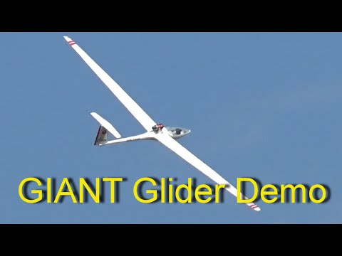 1:3大型噴射滑翔機DG-800示範飛行Pilot:Skip Chen