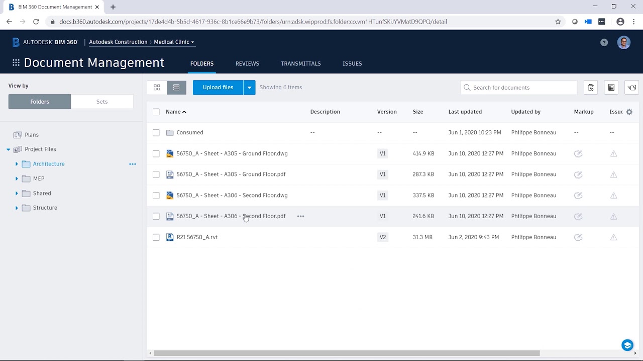 Uploading Other Project Files to BIM 360 Design [4 of 9] - YouTube