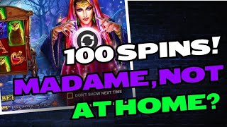 100 Spins On Madame Destiny Megaways  Think The Madame Was Out!