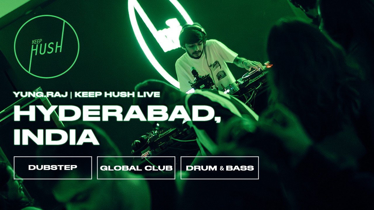 Yung.Raj | Hyderabad, India at Keep Hush  Live x Salty