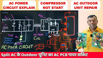AC PCB Power Circuit Full Explain || AC PCB Repairing Course || Inverter AC PCB Circuit Repair