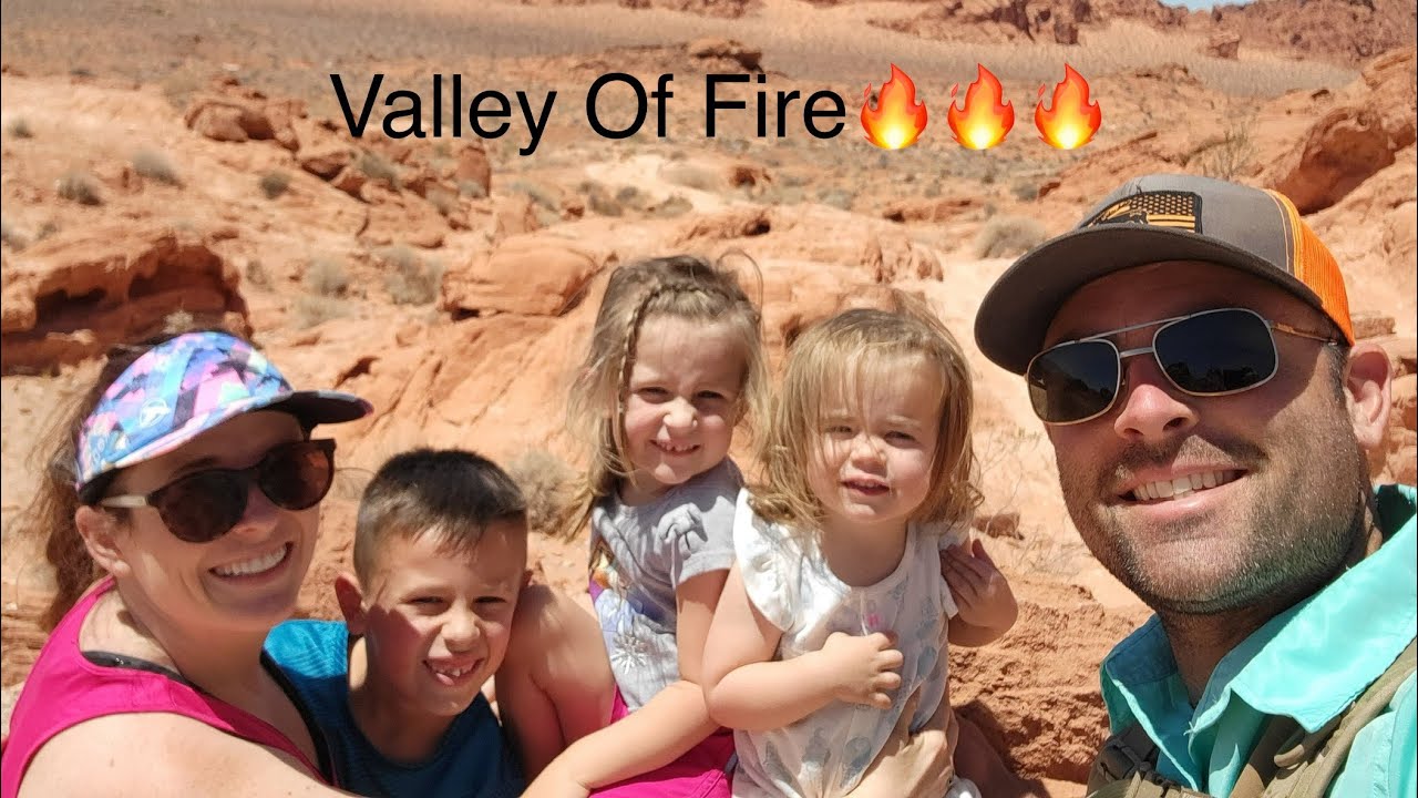 Valley of Fire 🔥 🔥with 3 kids