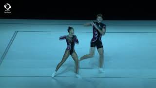Daria Mihaiu & Darius Branda Rou - 2021 Aerobics Junior European Bronze Medallists, Mixed Pairs
