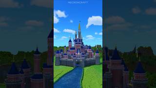 My giant magic disney castle | Minecraft Timelapse #minecraft #minecraftbuilding #minecraftbuild