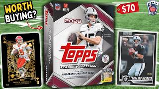 Is 2026 Topps Flagship Football Worth It Mega Box Opening!