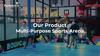 One Arena, Multiple Ways to Play! Funlandia's Multi-Purpose Sports Arena for Active Sport🏀