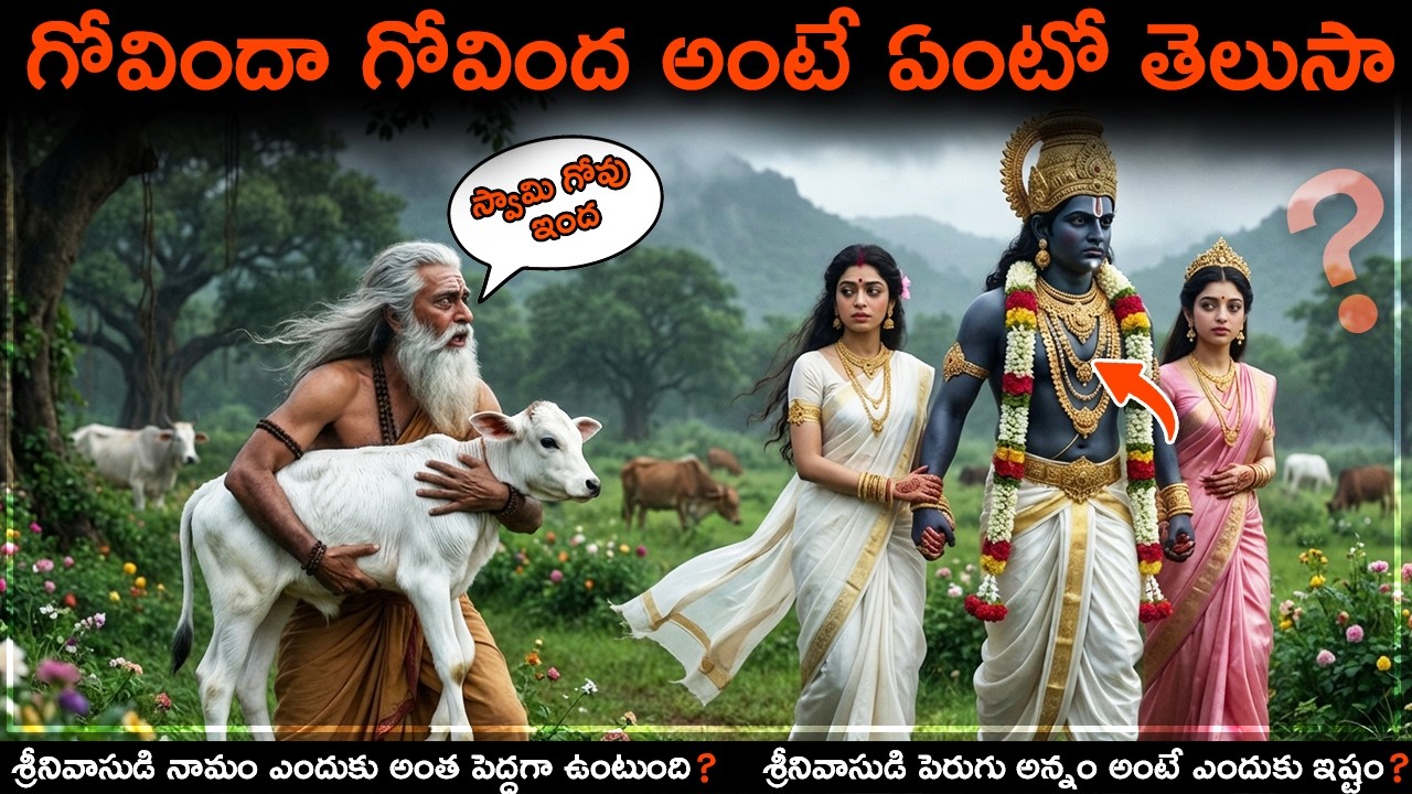 గోవిందా గోవిందా అని ఎందుకు అంతమో మీకు తెలుసా?😱#telugu #shorts #facts