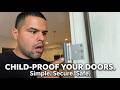 This Door Lock Adds Instant Security!