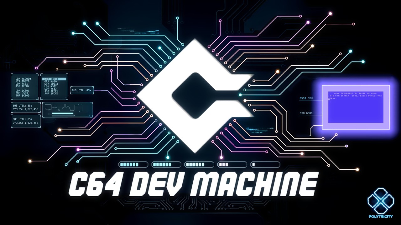 C64 Dev machine - Milestone 3 - Everything almost in place - YouTube