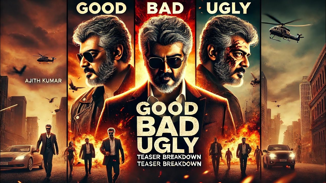 Good Bad Ugly Teaser Review: Ajith Kumar’s Triple Role & Billa ...