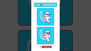 Spot 5 Differences | Brain Game Challenge #shorts screenshot 2