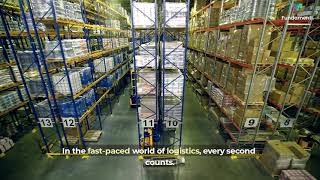 Smart Distribution Center with Drones