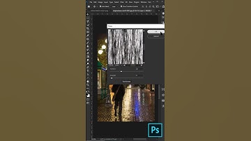 Adobe Photoshop Basic Tutorial | Rain Effect | Environment Day Special