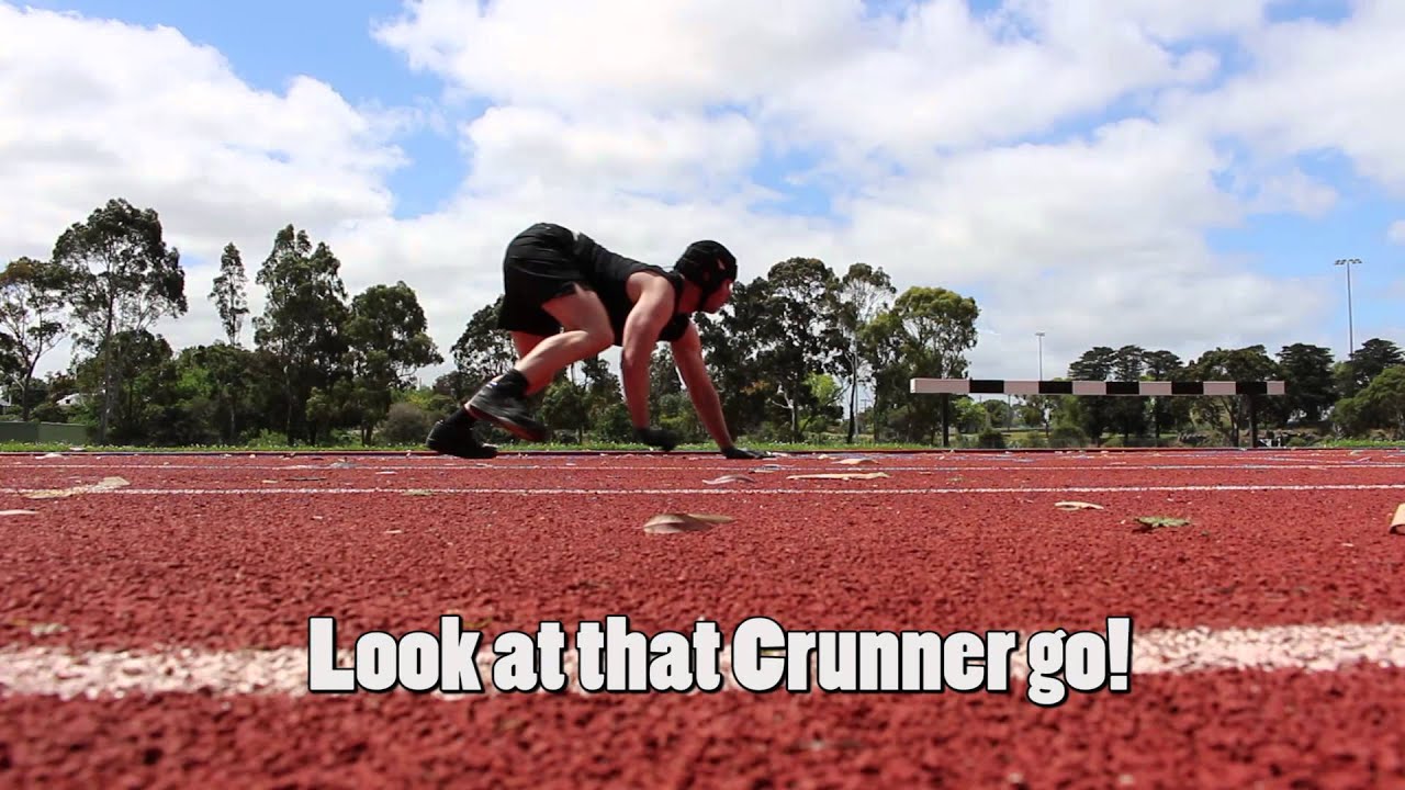 Track Crunning Running on all fours YouTube
