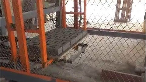 GYM Fully Automatic Block Brick Making Machine With Hydraulic system