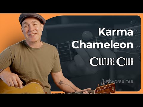 Karma Chameleon by Culture Club | Easy Guitar Lesson