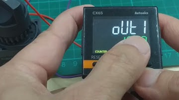 AUTONICS CX6S-2P USE "F" mode set  delay time output