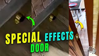 Door Hit a Stopper Then Made Horror Movie Noises