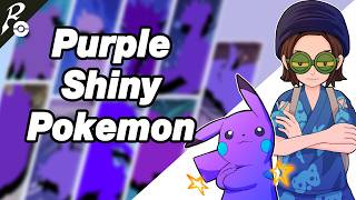 Catching Shiny Purple Pokémon From Every Generation