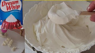 How to make whipp cream from whipping powder | Perfect whipping cream | Dream Whip powder