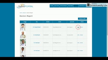 Patient Information System | PHP and MySQL Project Source Code | PHP MySQL CRUD Project