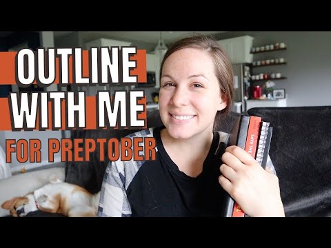 PREPTOBER: Outline with Me | Prepping for Books & Baby, and Choosing a Project for NaNoWriMo