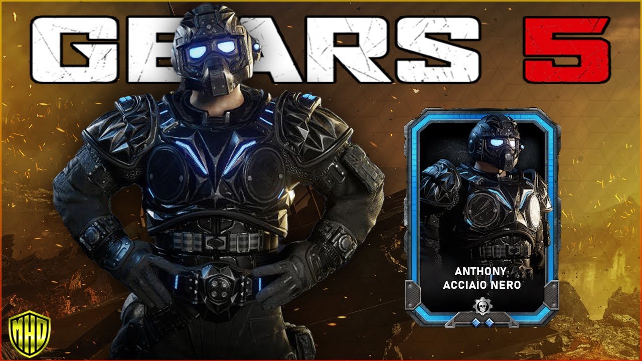 GEARS 5 - BLACK STEEL ANTHONY CARMINE GAMEPLAY! (Execution 2.0)