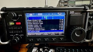 FT8 on my X6200 with R1CBU software