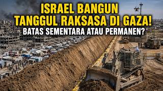 Israel Builds Giant Embankment in Gaza! A Temporary or Permanent Border?