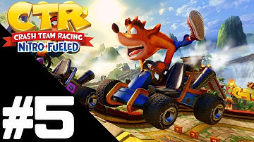 Crash Team Racing Nitro-Fueled Walkthrough Gameplay Part 5 – PS4 1080p Full HD No Commentary