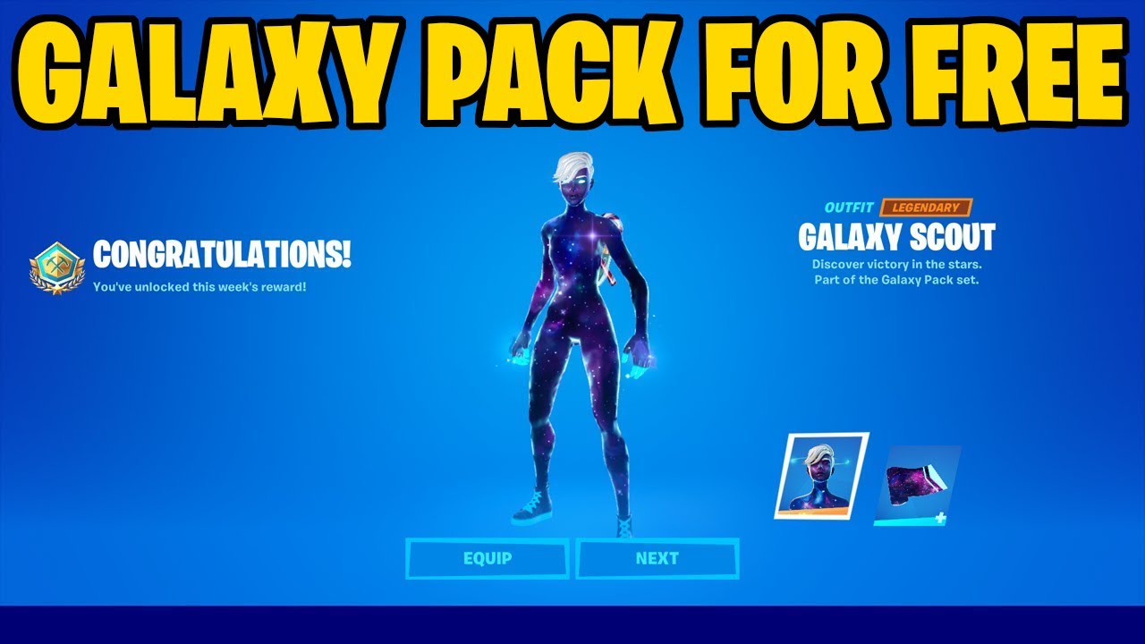 How To Get The Galaxy Pack For Free In Fortnite (Free Galaxy Pack Glitch)