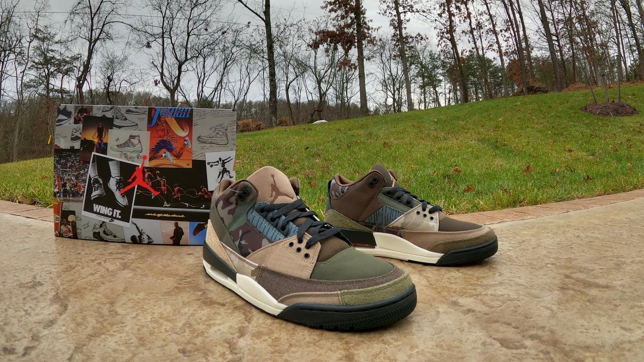 Jordan 3 - Patchwork - Camo - New Twist on a Classic Silhouette