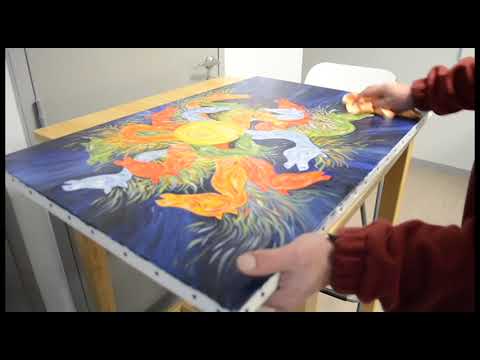 Comment Nettoyer Une Peinture A L Huile Youtube