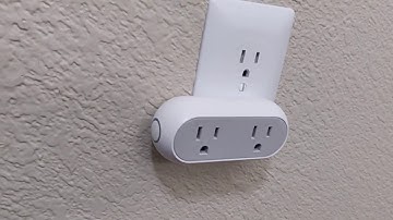 Avatar Controls 2 IN 1 Dual WiFi Smart Plug Smart Outlet with APP Remote Control