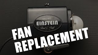 Paul C. Buff Einstein E640 Tear Down and Fan Replacement