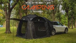 Accessories We Added to Turn This Model Y Into a Camper: Fruble Camper Kit lite Kitchen