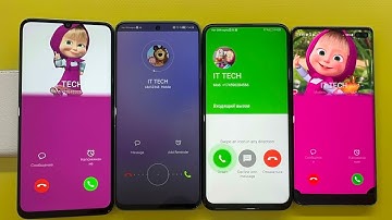 Four Incoming Calls on Phones HONOR X7a/9X/Huawei nova Y90/Samsung Galaxy S10+